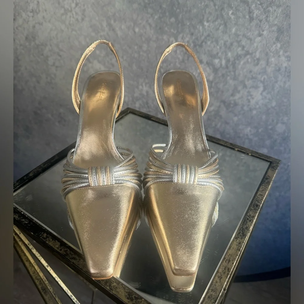 NWB Reformation slingback pumps